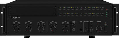 MONACOR PA-6020Z 600w 20-zone mono PA mixing amplifier