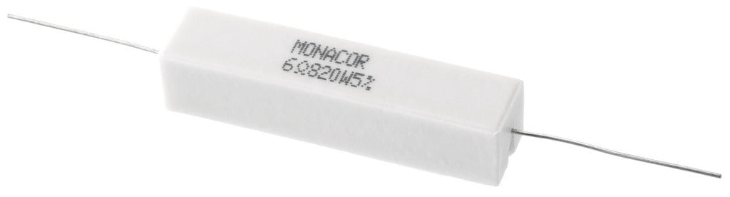 MONACOR LSR-68/20 igh-power cement resistor, 6.8 ?, 20 W
