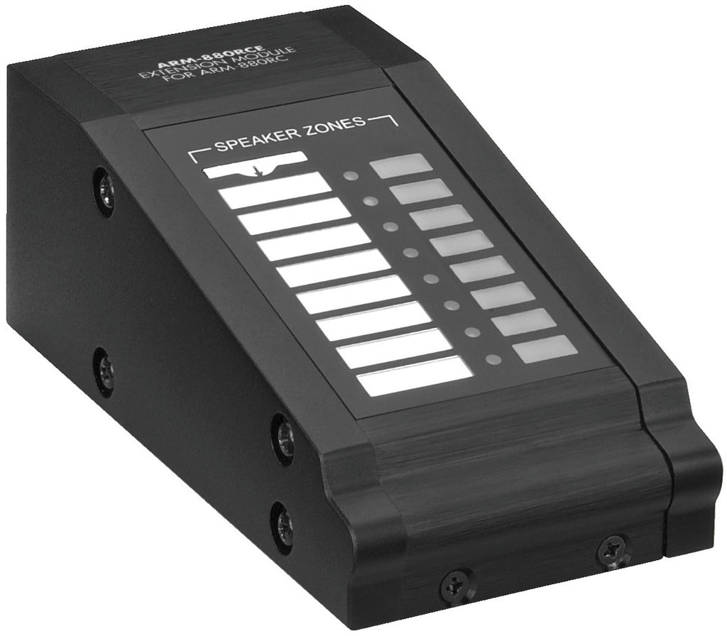 MONACOR ARM-880RCE 8-zone extension module, for PA zone paging microphone ARM-880RC