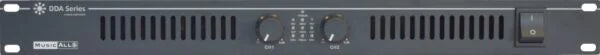 DATEQ DDA-2300 - 1U Power amplifier 2x500W @4Ω 2x300W@8Ω