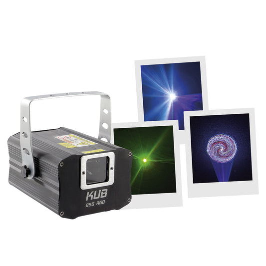 BOOMTONE DJ KUB255RGB Laser with 2 effects