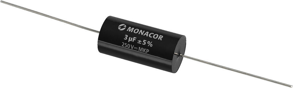 MONACOR MKPA-30 MKP film capacitor, 3.0 µF, 250 V