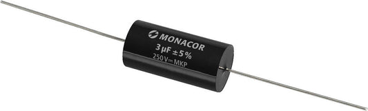 MONACOR MKPA-30 MKP film capacitor, 3.0 µF, 250 V