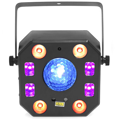 BOOMTONE DJ LightShow 5FX Wash LED RGBW projector, LASER, Strobe