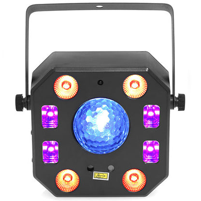 BOOMTONE DJ LightShow 5FX Wash LED RGBW projector, LASER, Strobe