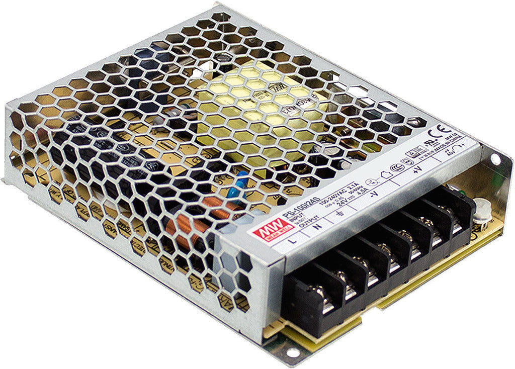 MONACOR PS-100/24S 100w Built-in Power Supply, DC 24V/4.5A
