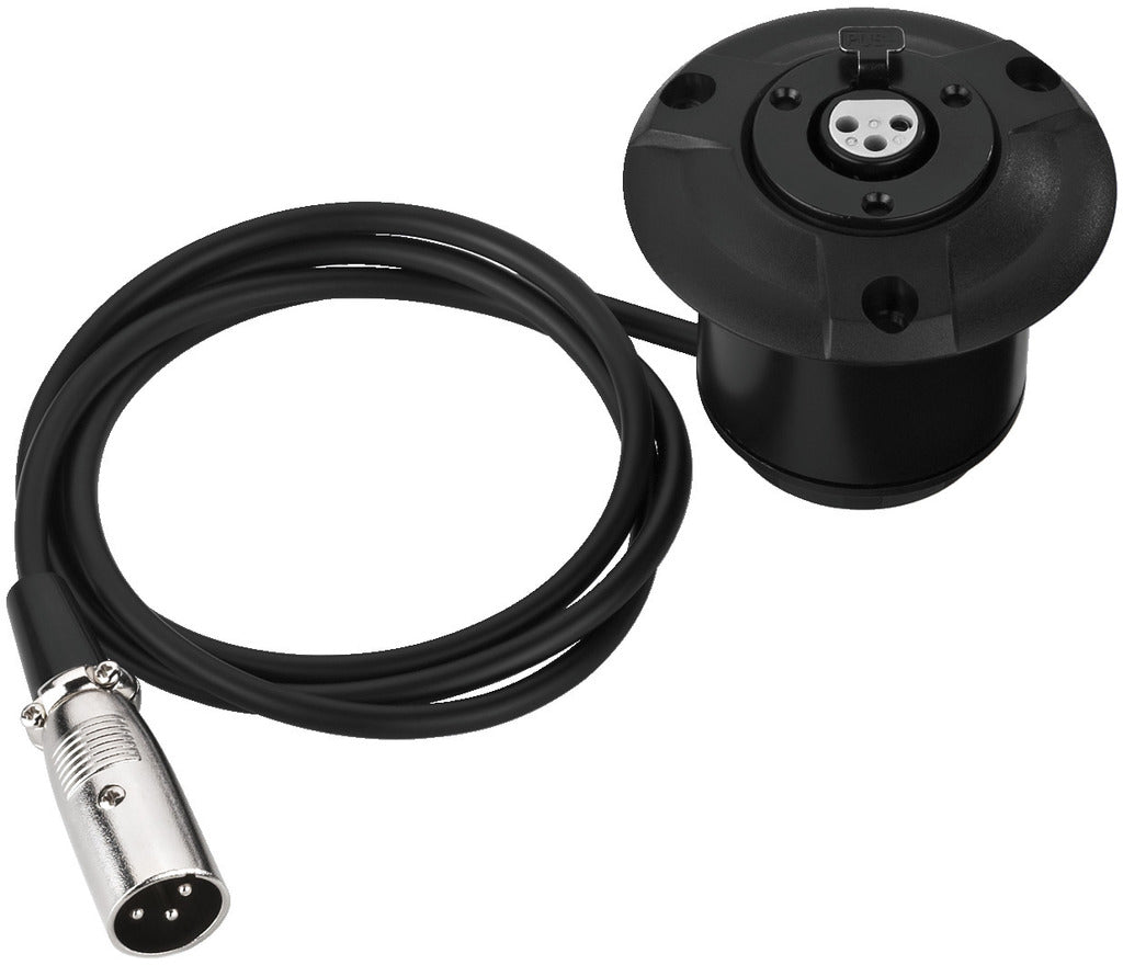MONACOR XLR-703JSM Shock-mount base with XLR socket