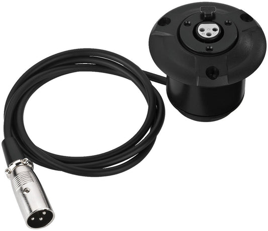 MONACOR XLR-703JSM Shock-mount base with XLR socket
