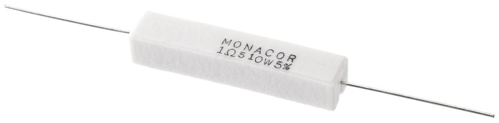 MONACOR LSR-15/10 High-power cement resistor, 1.5 ?, 10 W