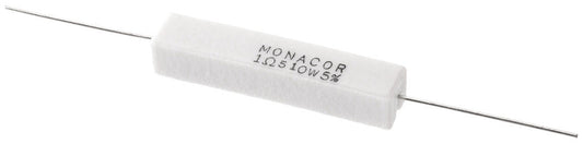 MONACOR LSR-15/10 High-power cement resistor, 1.5 ?, 10 W