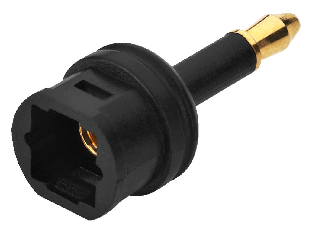 MONACOR OLA-35T Toslink Adaptor Tosling Jack to 3.5mm Mini Toslink plug