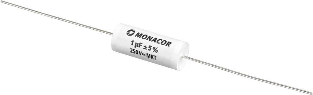 MONACOR MKTA-10 MKT film capacitor, 1.0 µF, 250 V