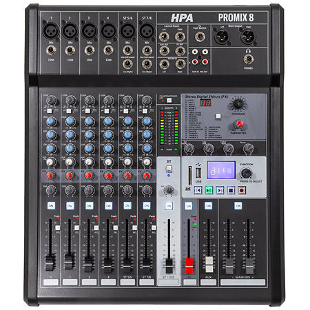 HPA Promix 8 Analogue Mixing Desk HPA