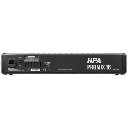 HPA Promix 16 Analogue Mixing Desk HPA