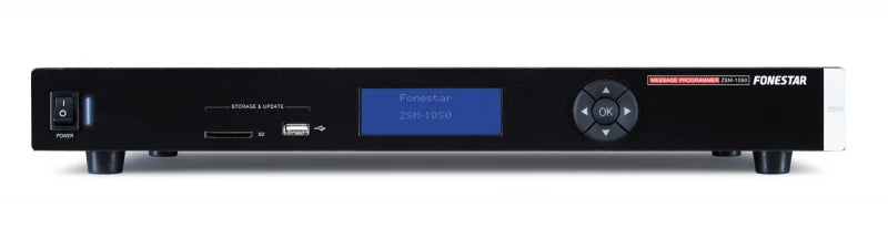 FONESTAR ZSM-1050 Multi-zone message scheduler, background music player and SIP client