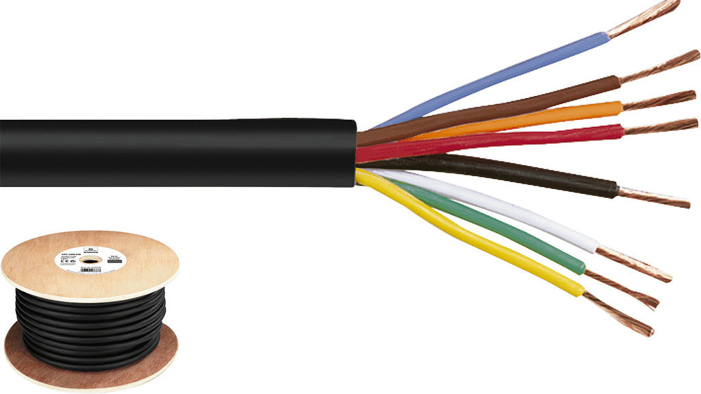 MONACOR SPC-580/SW Speaker cable Top Quality 8 x 2mm, 50m