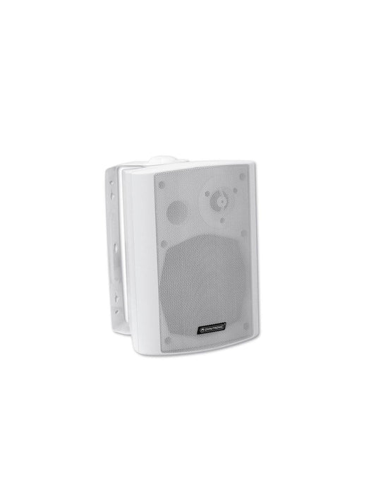 OMNITRONIC WPS-5W 2-way speaker with mount 30W 100V with high-quality components for hifi sound White