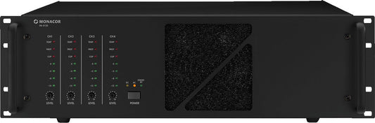 MONACOR PA-4120 PA power amplifier 4 x 120 W