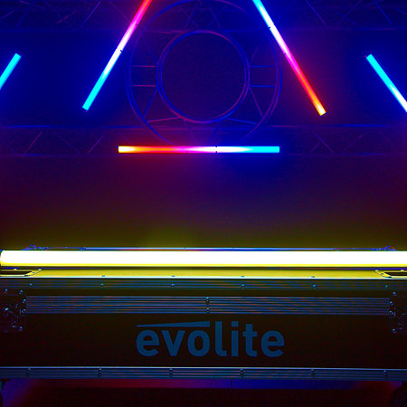 EVOLITE MAGICTUBESET 8 x Battery Powered LED Tube Lights and Case