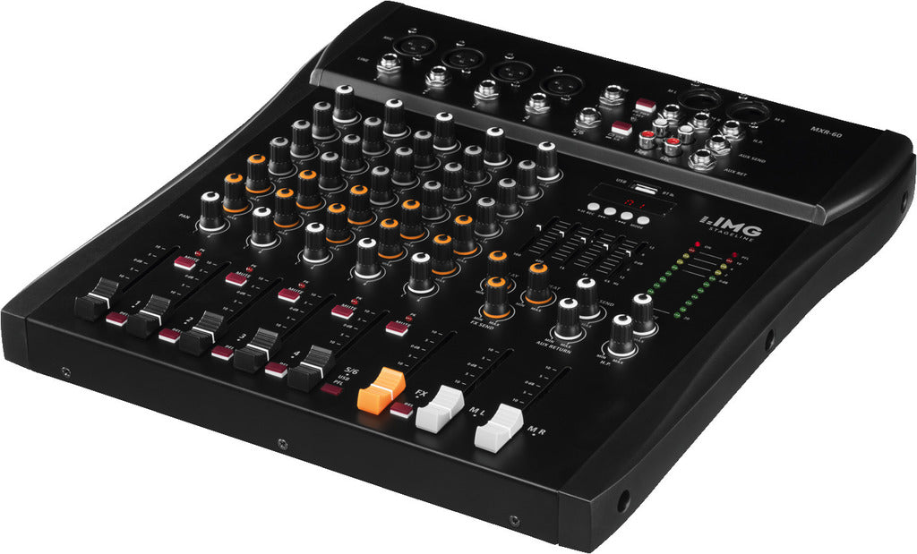 IMG STAGELINE MXR-60 6-Channel Audio Mixer