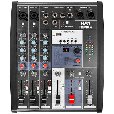 HPA Promix 4 Analogue Mixing Desk HPA