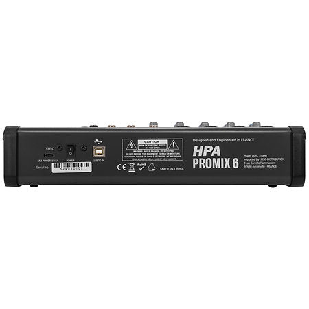 HPA	Promix 6 Analogue Mixing Desk HPA