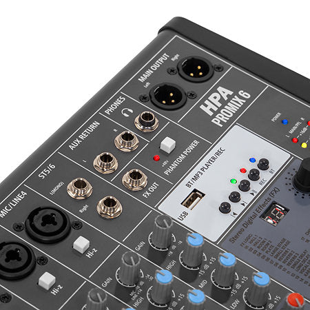 HPA	Promix 6 Analogue Mixing Desk HPA