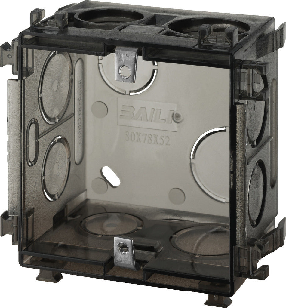 MONACOR ATT-300C Flush-mounted housing for Wall-mounted PA volume controls of the series ATT-3...PEU