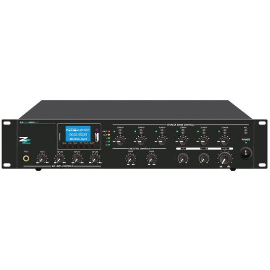 ZZONE ZZONE350PA Amplifier with BT/USB/FM player