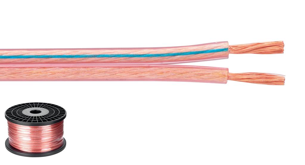MONACOR SPC-115 Speaker cable, High Quality 2 x 1.5mm, 100m