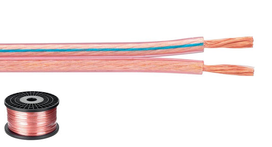 MONACOR SPC-115 Speaker cable, High Quality 2 x 1.5mm, 100m