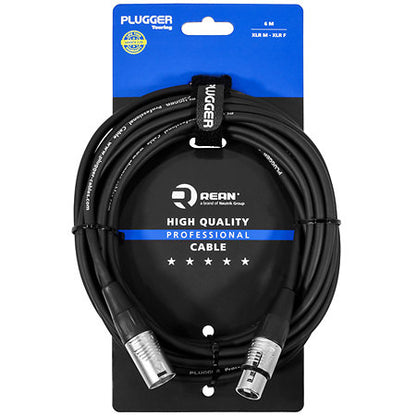 PLUGGER XLR6T Touring Range XLR Female to XLR Male 6M Lead