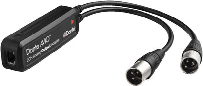 AUDINATE DANTE ADP-DAO-0X2 Dante® AVIO analogue output adapter (2-channel)