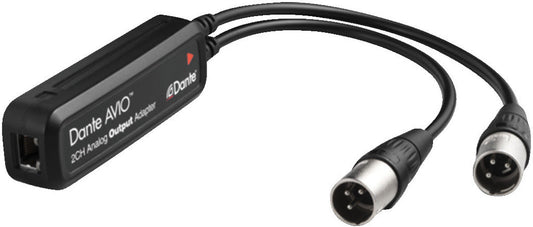 AUDINATE DANTE ADP-DAO-0X2 Dante® AVIO analogue output adapter (2-channel)