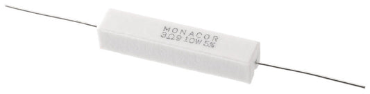 MONACOR LSR-39/10 High-power cement resistor, 3.9 ?, 10 W