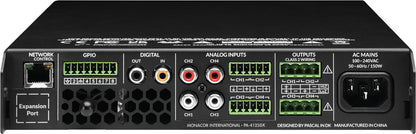 MONACOR PA-4125DX 4-zone multifunctional mixing amplifier