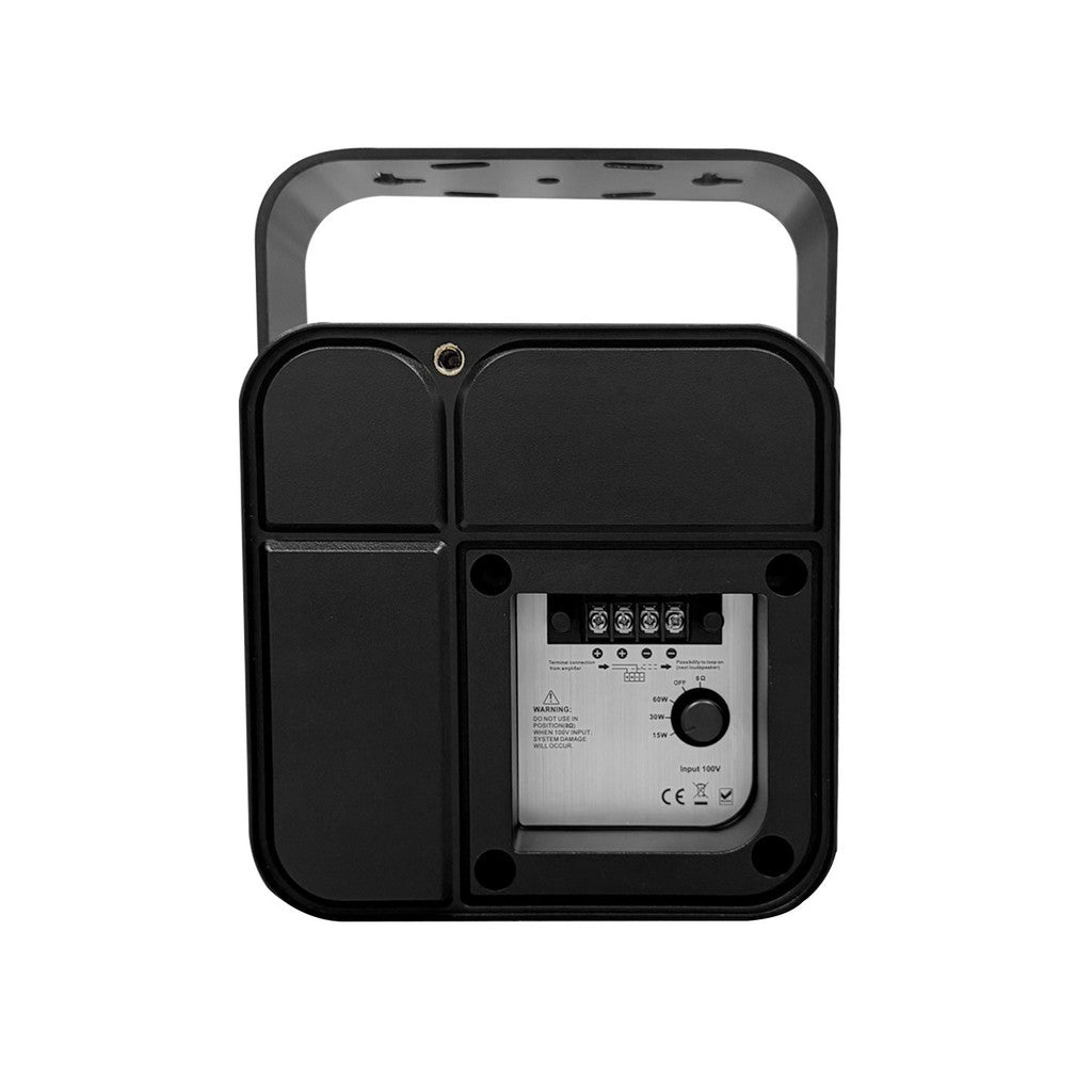 MONACOR SL-60SW/EN Weatherproof 60 W PA speaker system with EN 54-24 certification - Epic Audio Ltd