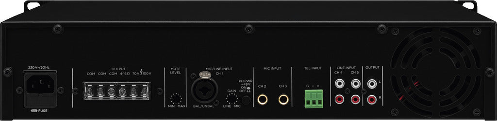 MONACOR PA-324 240w Mono PA mixing amplifier