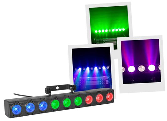 BOOMTONE DJ COLORBAR9X3WRBB RGB LED Bar