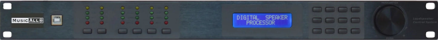 DATEQ DSP240 MusicAll - DSP240 - Processor 2 x IN 4 x OUT