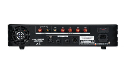 FONESTAR FS-1240E 240W RMS Stereo Power Amplifier with 100V Line, 4Ω and 8Ω loudspeaker output