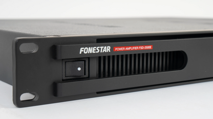 FONESTAR FSD-2500E 2 x 400W RMS 100V power amplifier
