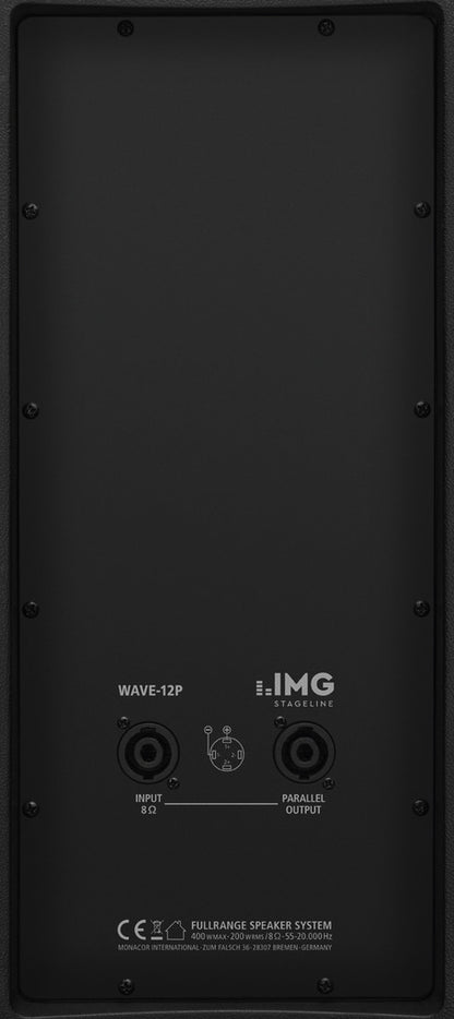 IMG STAGELINE WAVE-12P Passive PA Speaker 400W