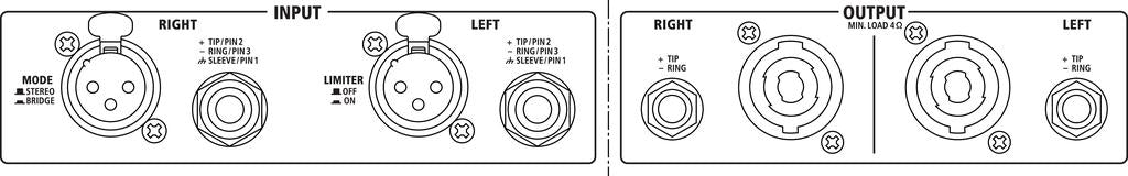 IMG STAGELINE STA-300D Digital Stereo PA Amplifier 350W