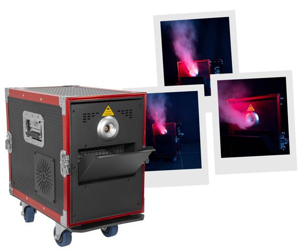 EVOLITE HAZEBOX2000XL Evolite Professional Fog Machine in Flight Case 2000W