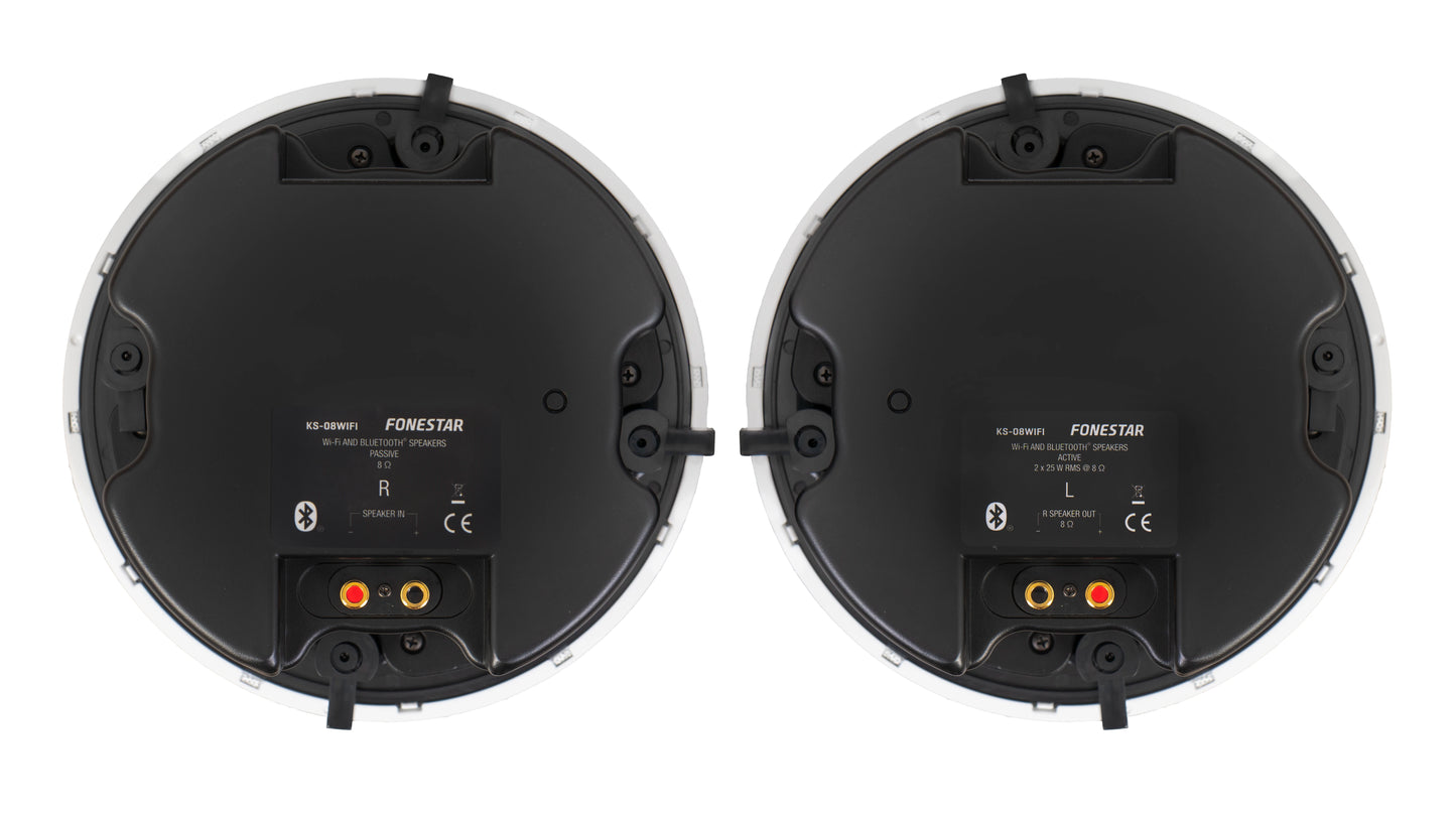 FONESTAR KS-08WIFI Sound kit 2 ceiling loudspeakers Wi-Fi + Bluetooth