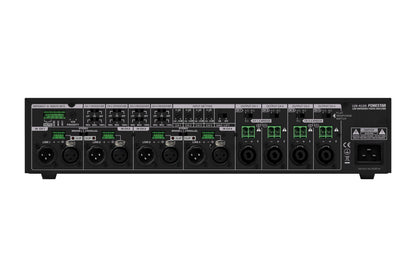 FONESTAR LUX-4120 4 x 120W RMS low impedance digital power amplifier - rear panel connections