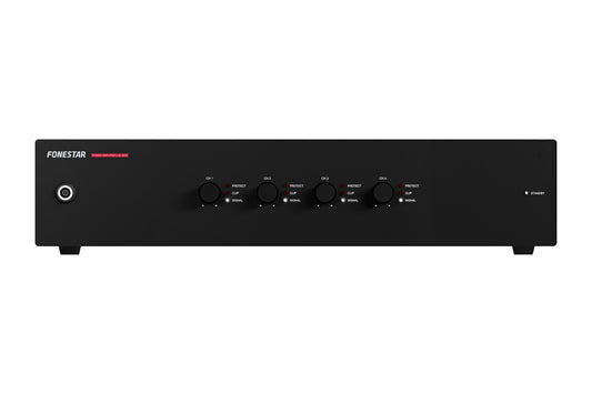 FONESTAR LUX-4200 4 x 200W RMS low impedance digital power amplifier - front view