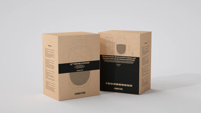 FONESTAR MALIBU-310 10” Portable PA with 1 x UHF Hand Mic. Premium Features inc TWS + Voice Canceller