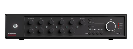 FONESTAR MAX-600Z 600W 5-Zone PA multi-zone amplifier FONESTAR